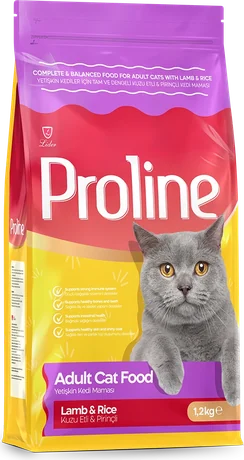 Kuzu Etli Yetişkin Kedi Maması ambalajı